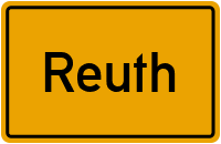 City Sign Reuth