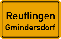 Fußgängerbrücke in ReutlingenGmindersdorf