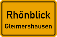 Am Brauhügel in RhönblickGleimershausen