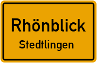 Hohlgasse in RhönblickStedtlingen