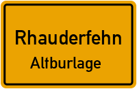 Klosterweg in RhauderfehnAltburlage