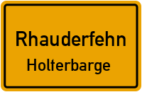 Deichstraße in RhauderfehnHolterbarge