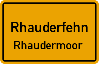 Straßenverzeichnis Rhauderfehn Rhaudermoor