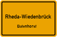 Schildstraße in 33378 Rheda-Wiedenbrück (Batenhorst)