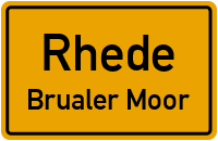 Westweg in RhedeBrualer Moor