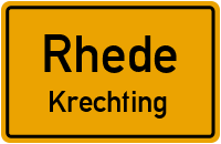 Castellestraße in 46414 Rhede (Krechting)