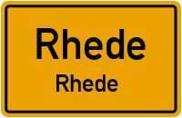 Orffstraße in RhedeRhede