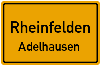 Hüsinger Straße in RheinfeldenAdelhausen