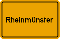 Wo liegt Rheinmünster?
