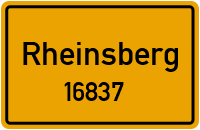 16837 Rheinsberg