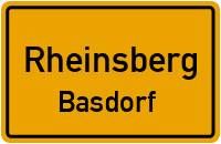 Gadower Damm in RheinsbergBasdorf