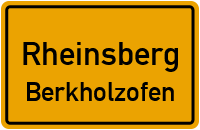 Försterei Berkholzofen in RheinsbergBerkholzofen