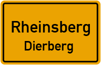 Thälmannstraße in RheinsbergDierberg