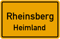 Sonnenweg in RheinsbergHeimland