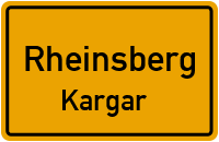 Zechlinerhütter Straße in RheinsbergKargar