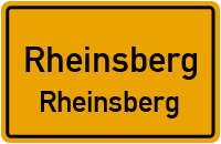 Brückenstraße in RheinsbergRheinsberg
