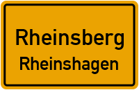 Rheinshagen in RheinsbergRheinshagen