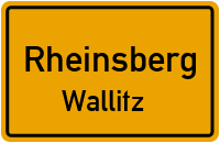 Rheinsberger Straße in RheinsbergWallitz