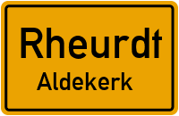 Saelhuyser Kirchweg in RheurdtAldekerk