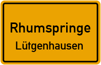 Lütgenhäuser Straße in RhumspringeLütgenhausen