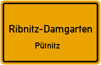 Straßenverzeichnis Ribnitz-Damgarten Pütnitz