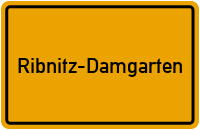 City Sign Ribnitz-Damgarten
