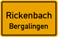 Eggbergstraße in RickenbachBergalingen