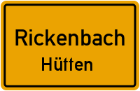 Straßenverzeichnis Rickenbach Hütten
