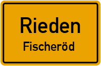 Straßenverzeichnis Rieden Fischeröd