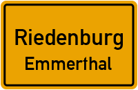Straßen in Riedenburg Emmerthal