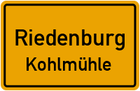 Straßen in Riedenburg Kohlmühle
