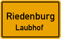 Straßen in Riedenburg Laubhof