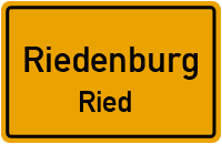 Straßen in Riedenburg Ried