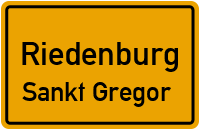 Straßen in Riedenburg Sankt Gregor