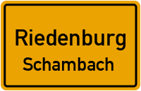 Straßenverzeichnis Riedenburg Schambach