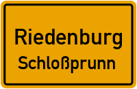 Straßenverzeichnis Riedenburg Schloßprunn