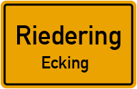 Kleinfeldstraße in RiederingEcking