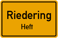 Straßenverzeichnis Riedering Heft