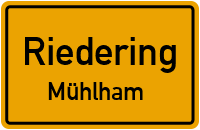 Mühlham in 83083 Riedering (Mühlham)