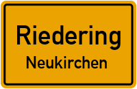 Weiherweg in RiederingNeukirchen