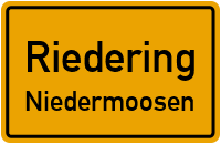 Lauterbacher Straße in RiederingNiedermoosen