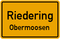 Straßenverzeichnis Riedering Obermoosen