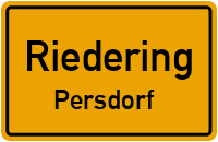 Persdorf in RiederingPersdorf