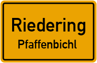Straßenverzeichnis Riedering Pfaffenbichl