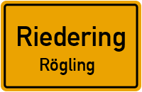 Straßenverzeichnis Riedering Rögling
