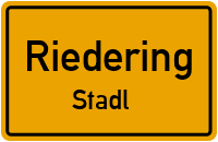 Straßenverzeichnis Riedering Stadl