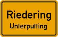 Kirchenweg in RiederingUnterputting