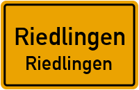 Schwabenstraße in RiedlingenRiedlingen