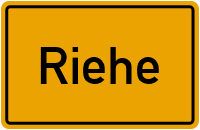 Riehe in Niedersachsen