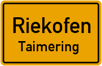 Bahnweg in RiekofenTaimering